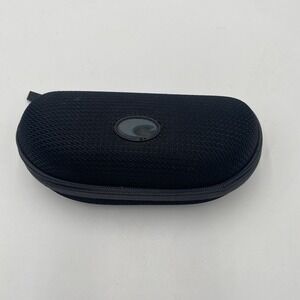 Costa Black Soft Vault Clamshell Zipper Large Foam Padded Sunglass Case